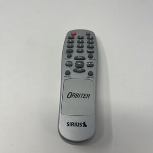 Genuine Sirius SR4000 Orbiter Satellite Replacement Remote Control Silver